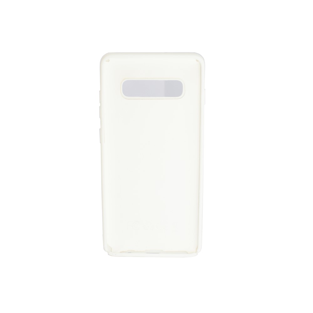 Protectores para celular  para Samsung  S10 Plus Funda de silicona con felpa Blanco